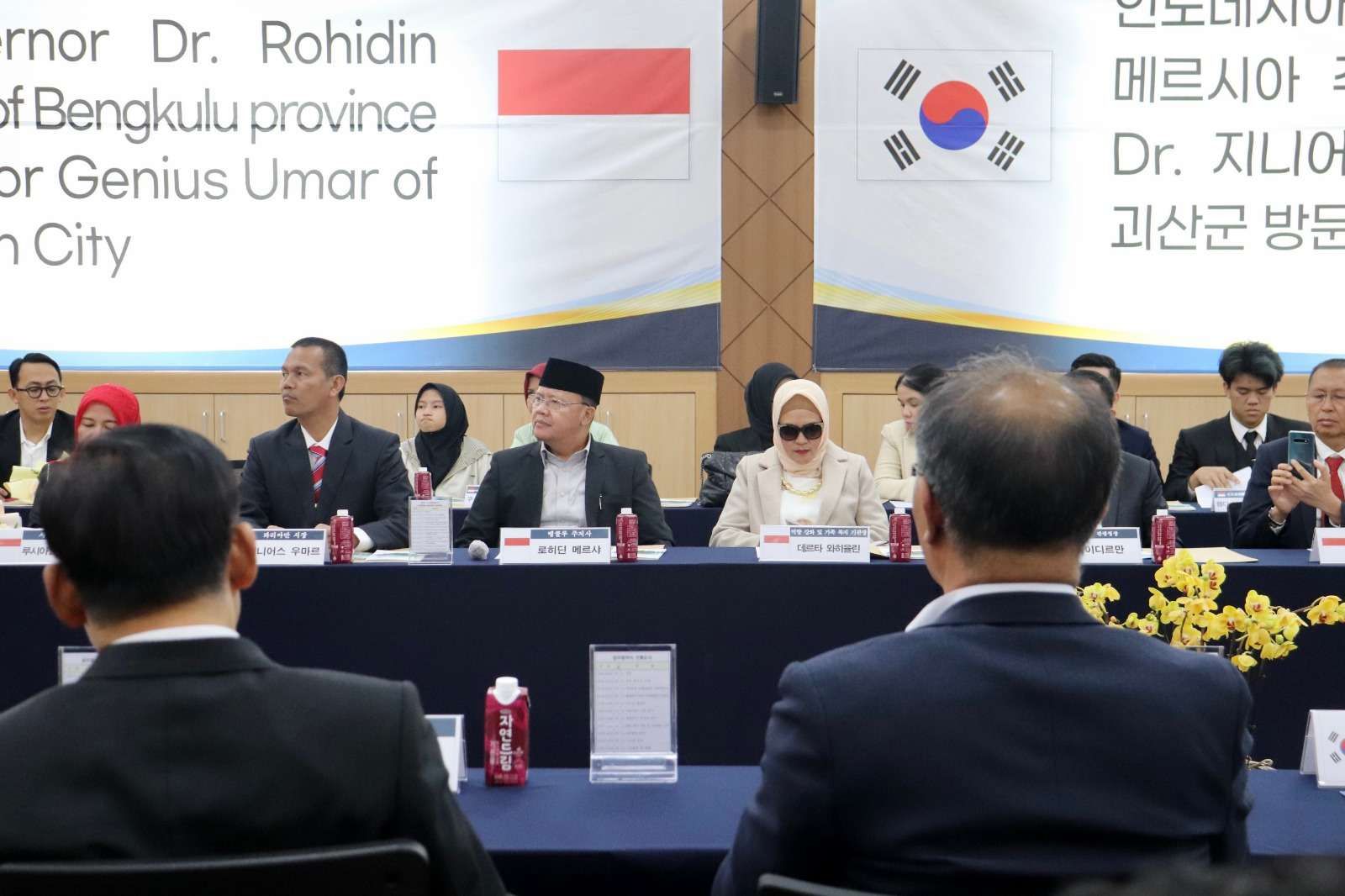 Gubernur Bengkulu ‘Diakui’ sebagai Warganegara Kehormatan Goesan County Korea Selatan