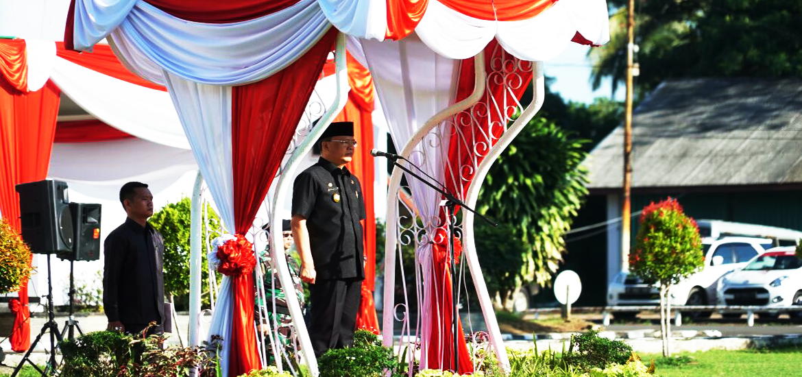 Plt Gubernur Bengkulu Rohidin Mersyah bertindak sebagai Inspektur Upaacara penutupan Pasific Partnership