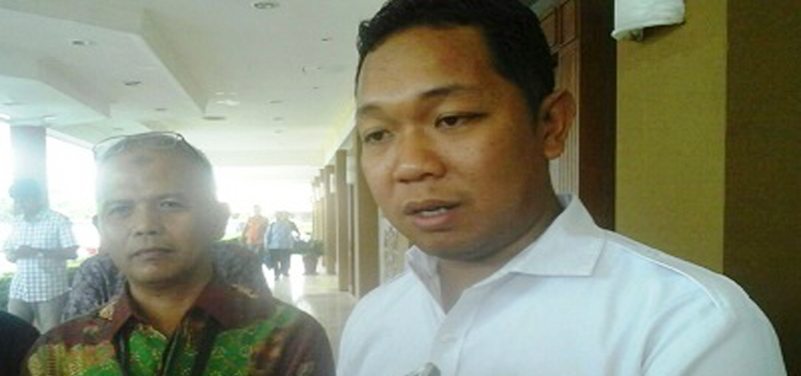 GM PT Pelindo II Cabang Bengkulu saat diwawancarai awak media