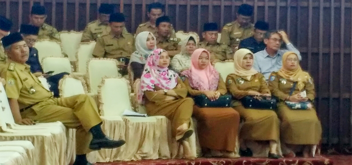 Tampak hadir, OPD saat mengikuti Rapat Paripurna 
