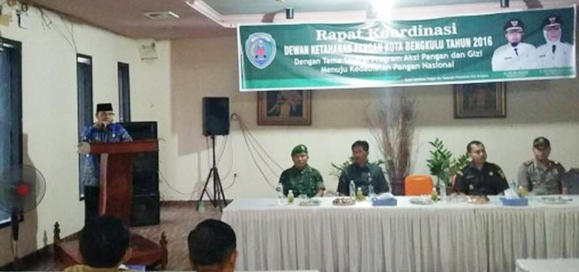 Rapat Koordinasi (Rakor) Dewan Ketahanan Pangan (DKP) tahun 2016