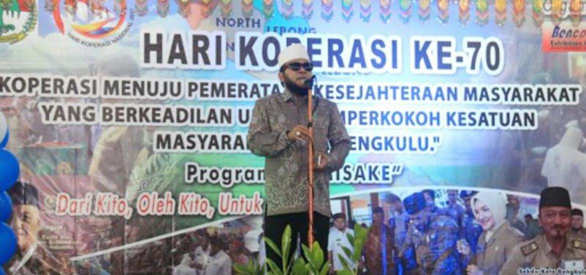Peringatan Hari Koperasi ke 70 di Auditorium, Bencoolen Mall, Selasa (1/8/2017)