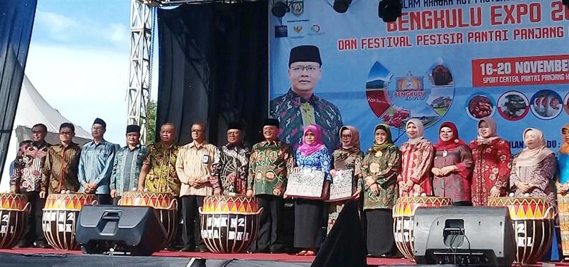 Pembukaan Bengkulu Expo dalam rangka memperingati HUT Provinsi Bengkulu ke 49