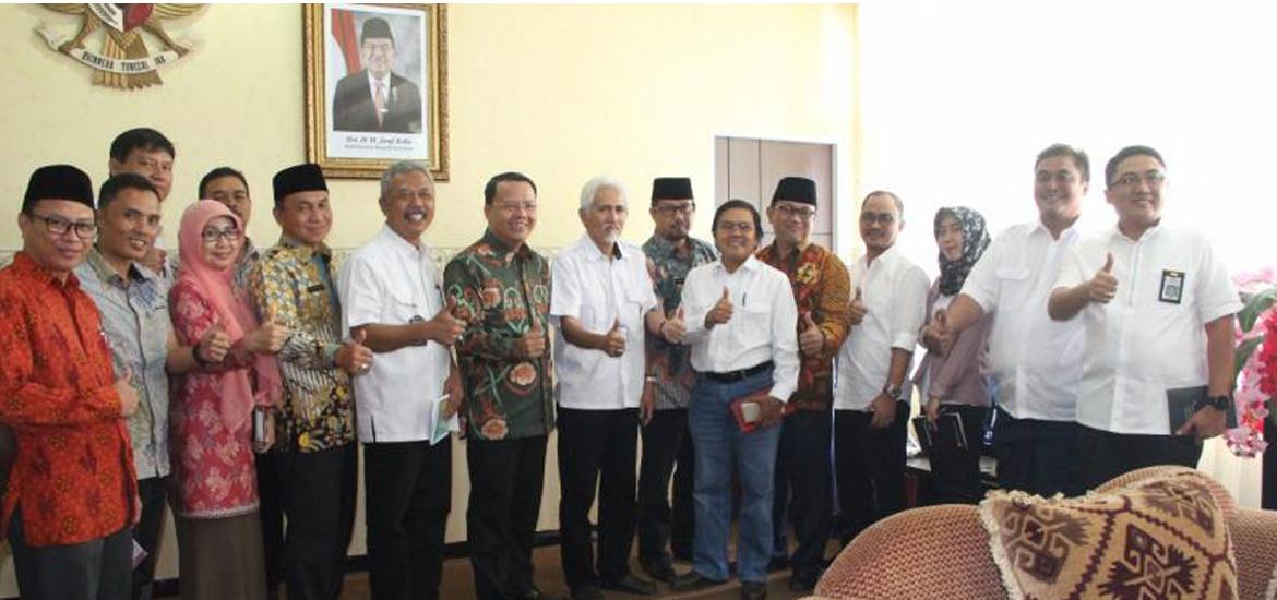 Rapat Koordinasi Pembangunan Jalan Tol dan Rel KA di Provinsi Bengkulu
