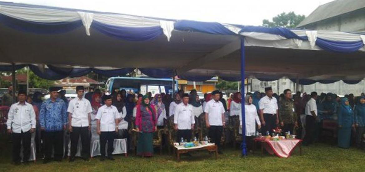 Pemerintah Kota Bengkulu memperingati Hari Keluarga Nasional (Harganas) XXIV Tingkat pada Rabu (6/9/2017)