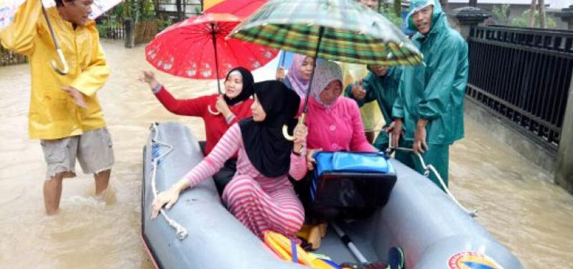 Beberapa wilayah di Kota Bengkulu terendam air bahkan beberapa wilayah terjadi banjir.