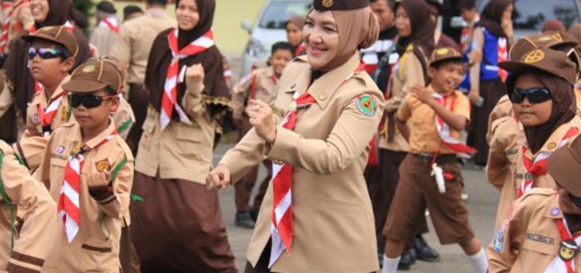 Menuju Masa Depan Dengan KIBAR  Pemerintah Kota Bengkulu menggelar upacara dalam rangka perayaan hari pramuka ke-56 tahun di Halaman Kantor Walikota, Bentiring, Rabu (30/08/2017 Pemerintah Kota Bengkulu menggelar upacara dalam rangka perayaan hari pramuka ke-56 tahun di Halaman Kantor Walikota, Bentiring, Rabu (30/08/2017