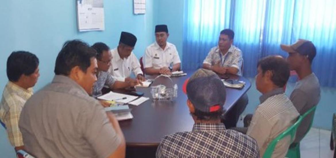 Rapat Mediasi terkait tower milik PT Tower Bersama Group di RT 17 Kelurahan Penurunan