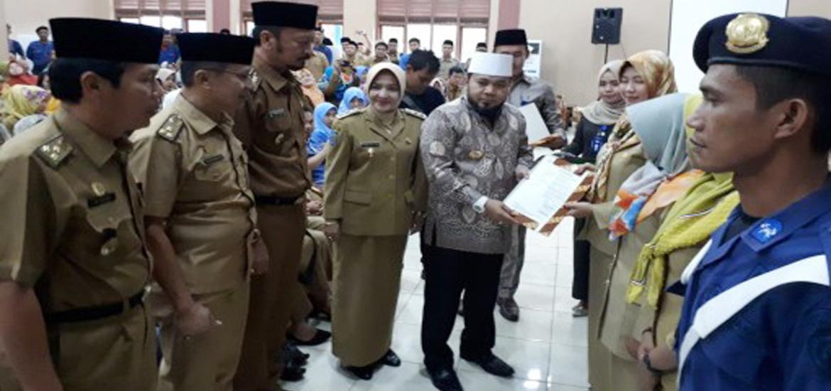 1500 Pegawai Tidak Tetap (PTT) Terima surat Perintah Tugas (SPT)