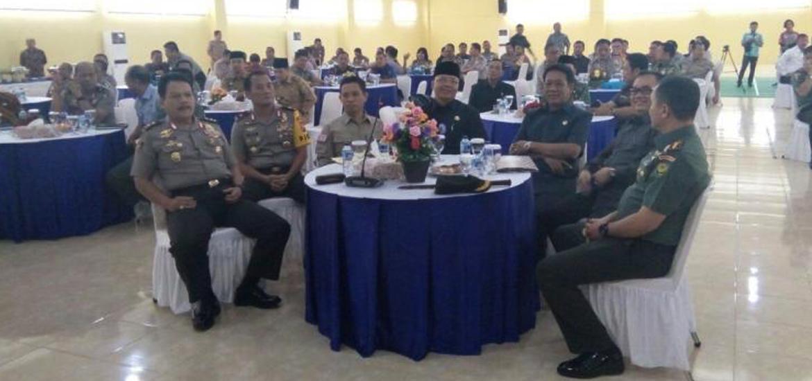 Rapat Asistensi dan Supervisi team Mabes Polri dalam rangka Pilkada serentak tahun 2018 dan tahapan Pileg dan Pilpres tahun 2019 di jajaran Polda Bengkulu.