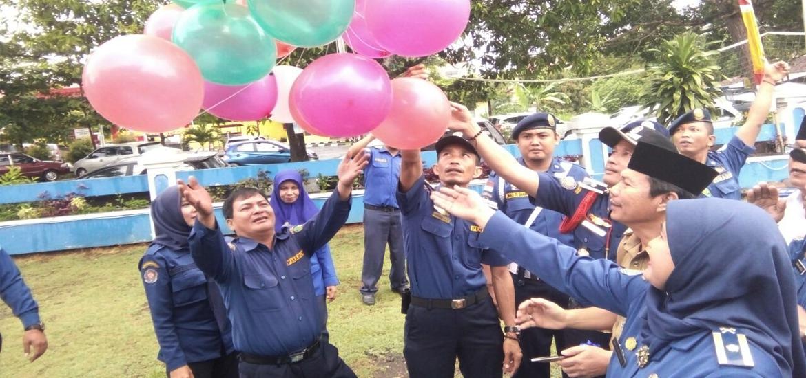 Berbagai Lomba dalam rangka memperingati HUT Ke-99 Damkar