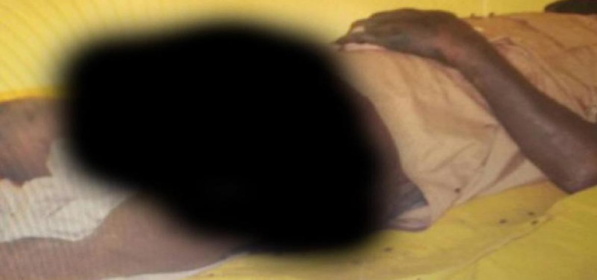 Jasad Kalel (75) yang ditemukan warga sudah tidak bernyawa. (Sumber Foto : Bengkulutoday.com)
