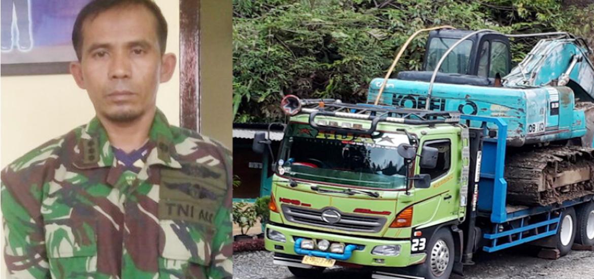 Nurdin Nurhayati (41), warga asal Pandeglang, Provinsi Banten saat diamankan di Polres Kaur, Rabu (07/02/2018), Sumber Foto : Klikwarta.com.
