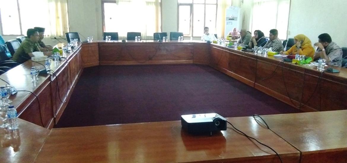 Dewan Kota menggelar hearing menindaklanjuti Sidak Pasar Barokoto Dan Panorama