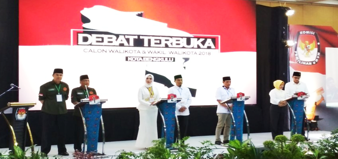 Debat Terbuka Pasangan Calon Walikota dan Wakil Walikota Bengkulu