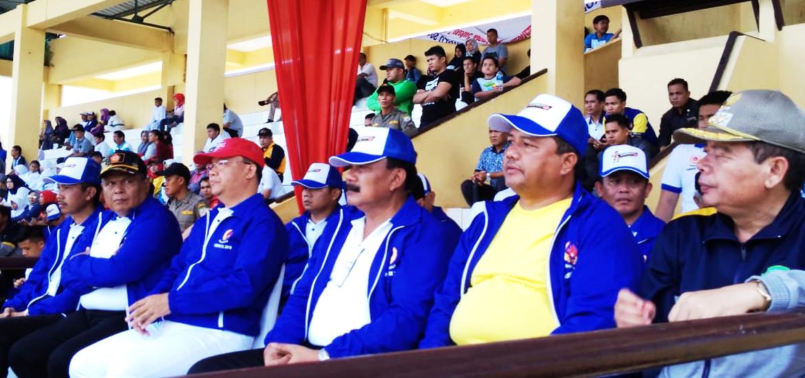-- Pembukaan Porprov ke IX Tahun 2018  di Stadion Semarak Sawah Lebar Bengkulu , Selasa (1/5/2018). --