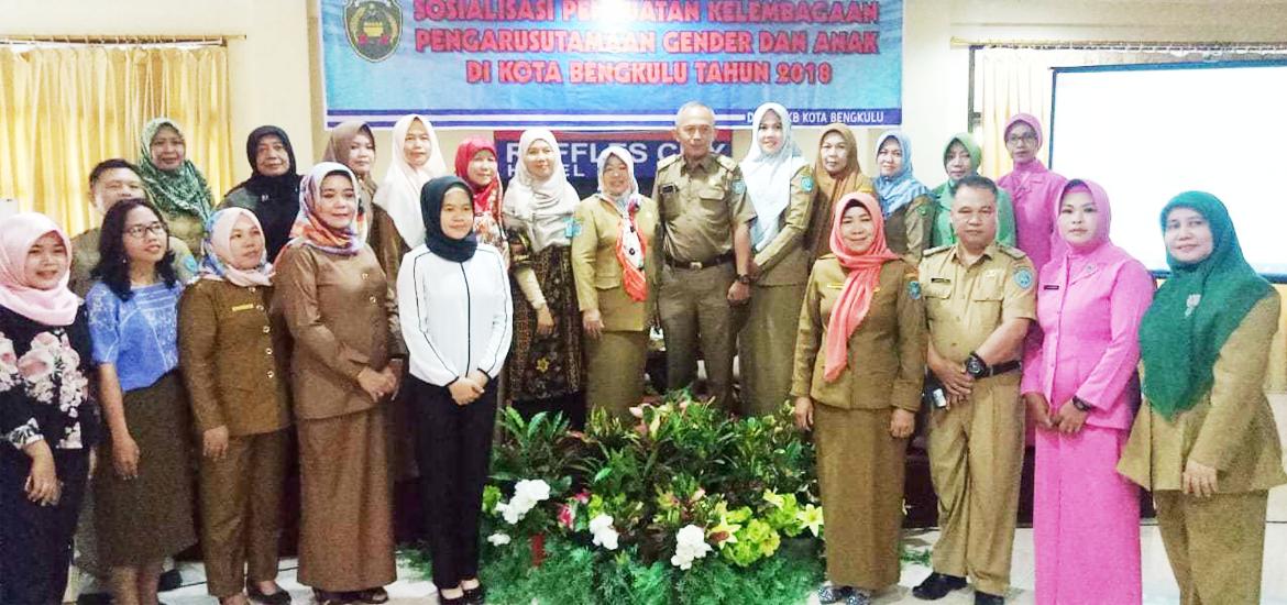 DP3AP2KB gellar sosialisasi Penguatan Kelembagaan Pengarusutamaan Gender dan Anak