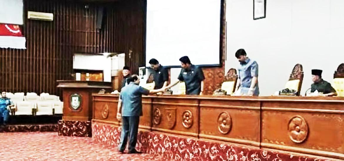 Rapat Paripurna ke 3 masa persidangan ke III tahun sidang 2018 DPRD Provinsi Bengkulu