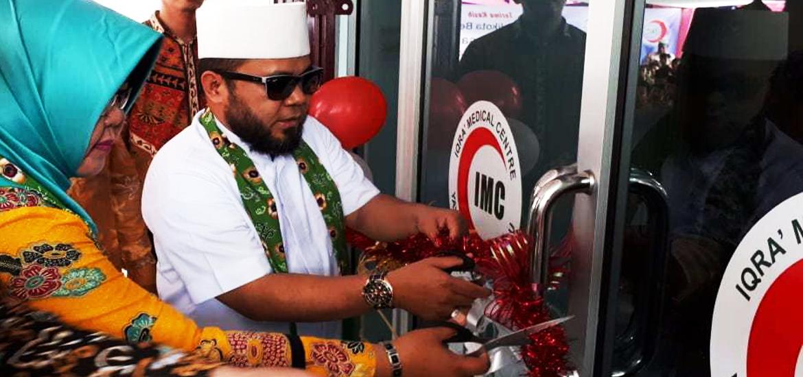 Walikota Helmi Hasan Resmikan Klinik IMC