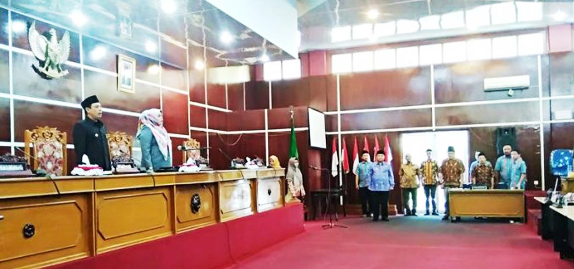 Paripurna Jawaban Walikota Terhadap Pandangan Umum Fraksi Terkait Perubahan APBD 2018