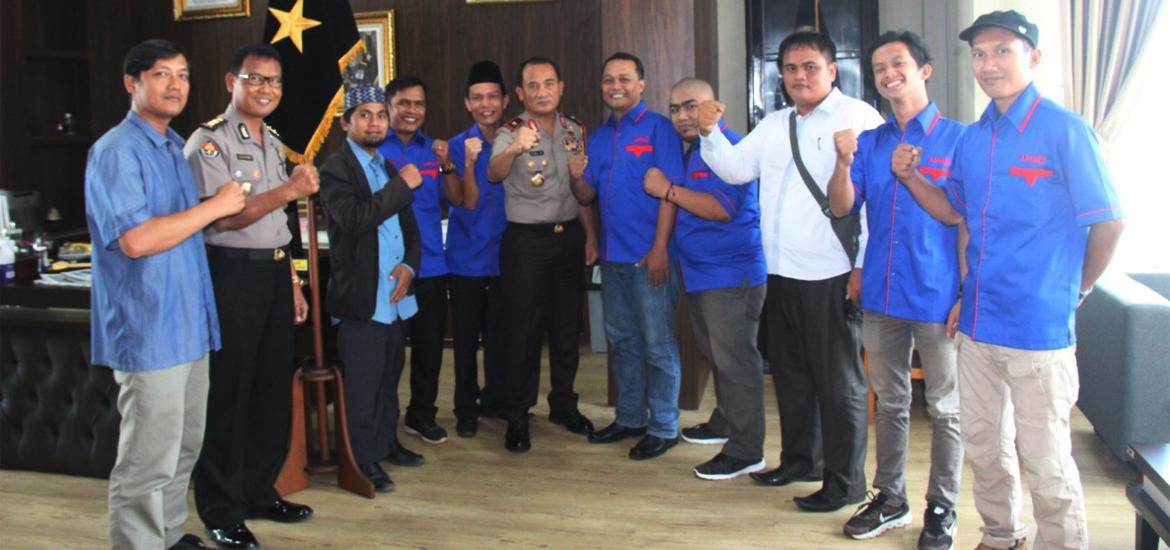 Audensi AMBO bersama Kapolda Bengkulu