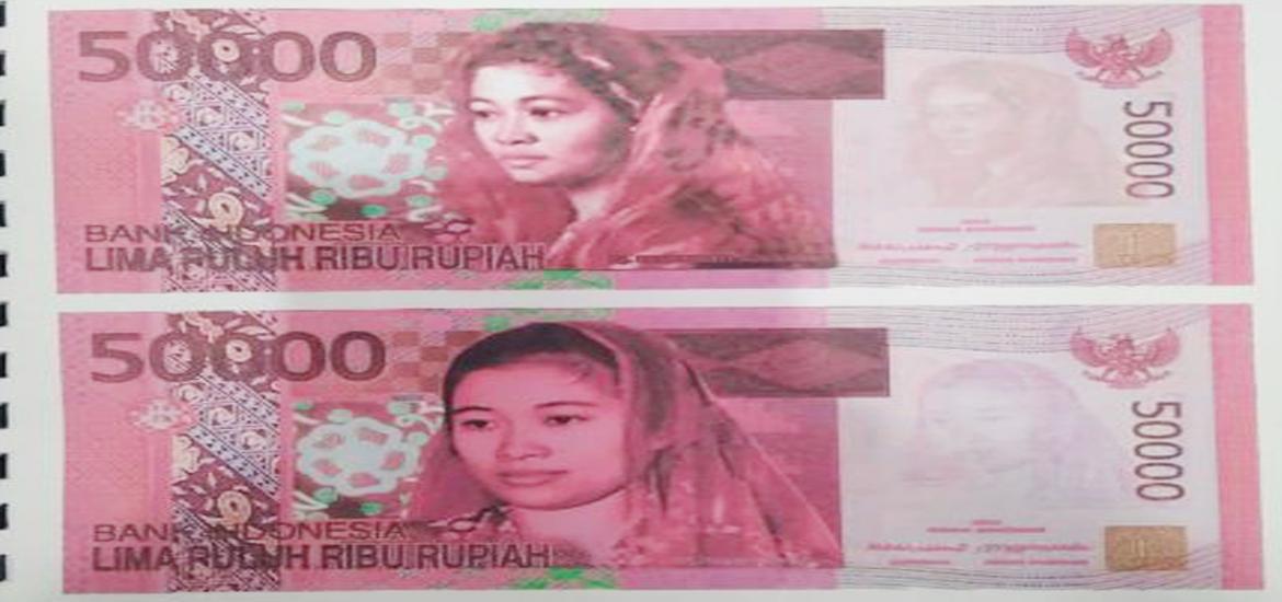 Contoh Desain Mata Uang Pahlawan Nasional Fatmawati Soekarno