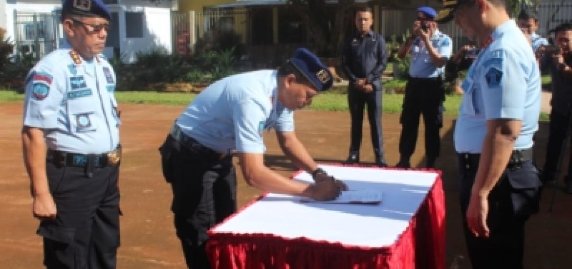 Sertijab Kalapas Kelas IIA Curup
