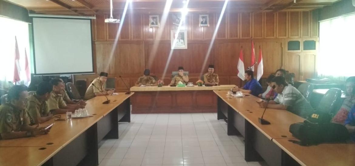 Mediasi DInkes Provinsi Bengkulu dengan AMBO