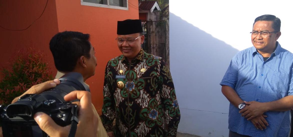 Rohidin Mersyah Usai dimintai keterangan di Bawaslu