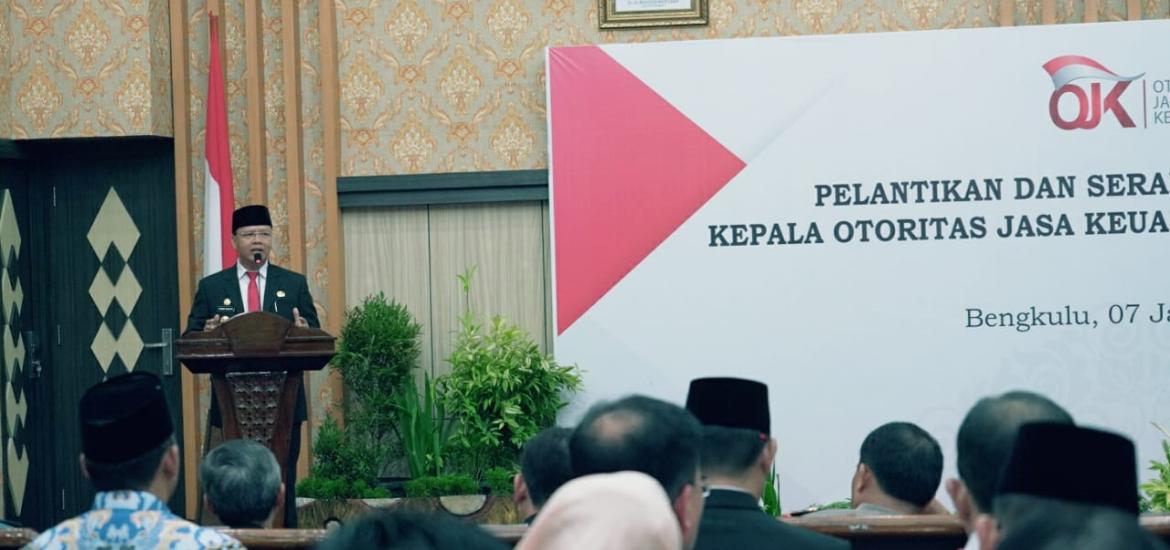 OJK Provinsi Bengkulu melakukan pergantian pimpinan, Kepala OJK Bengkulu Yan Syafri digantikan Yusri