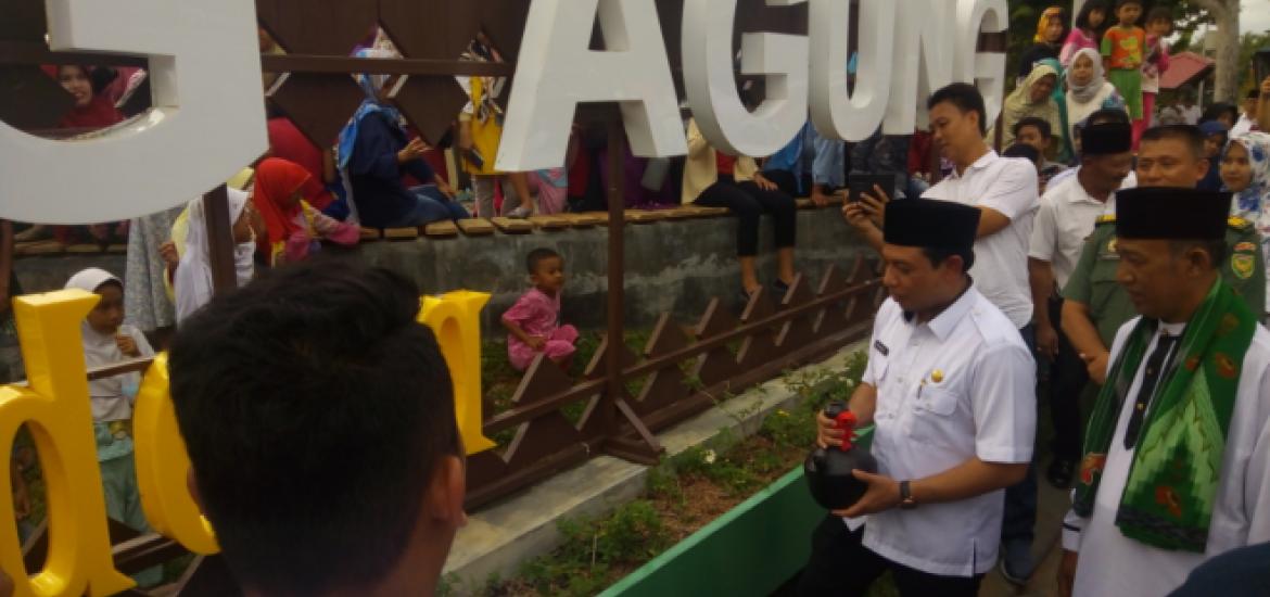 Peresmian Taman Pusat Budaya Tanjung Agung