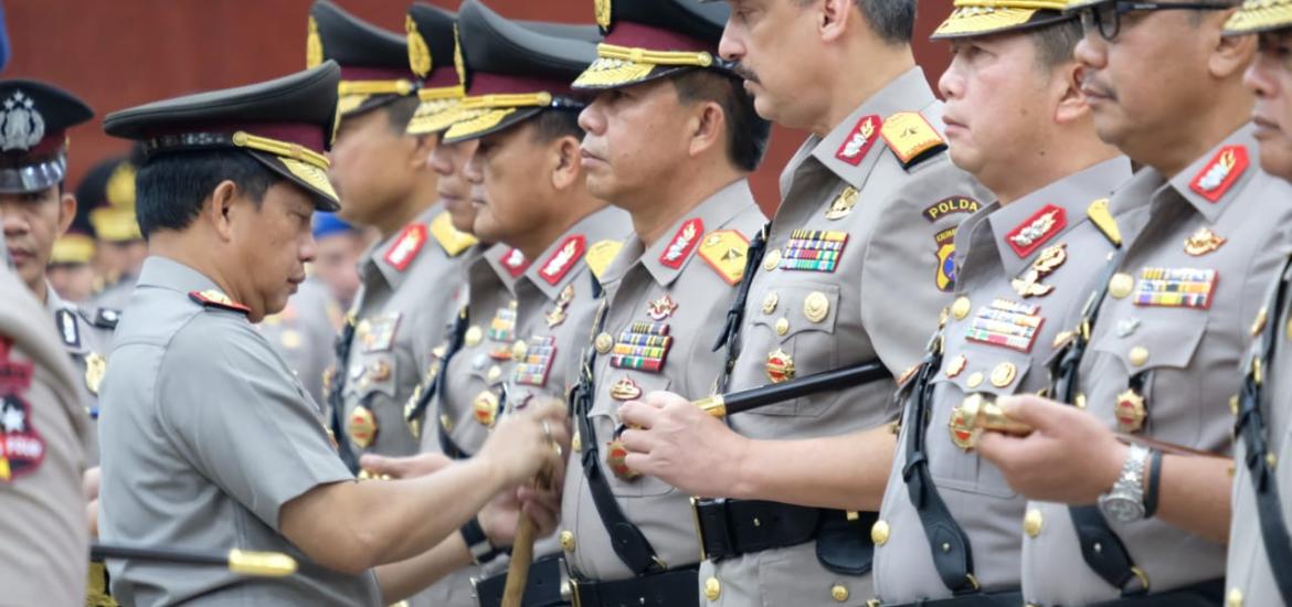 Kapolri Lantik Brigjen. Pol. Drs. Supratman sebagai Kapolda Bengkulu (Sumber Foto : tribratanewsbengkulu.com)