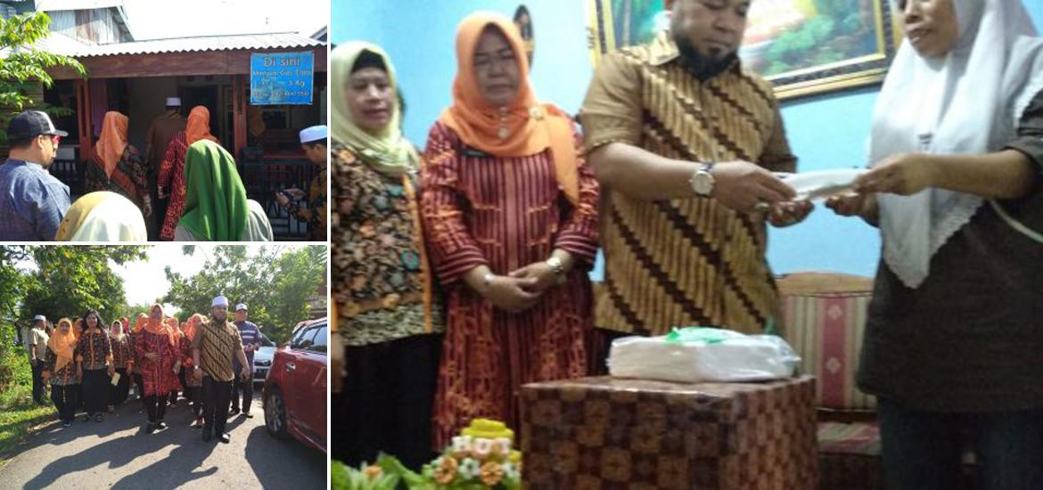 Pemkot Bengkulu Berikan Surprise Kepada Warga yang Sakit