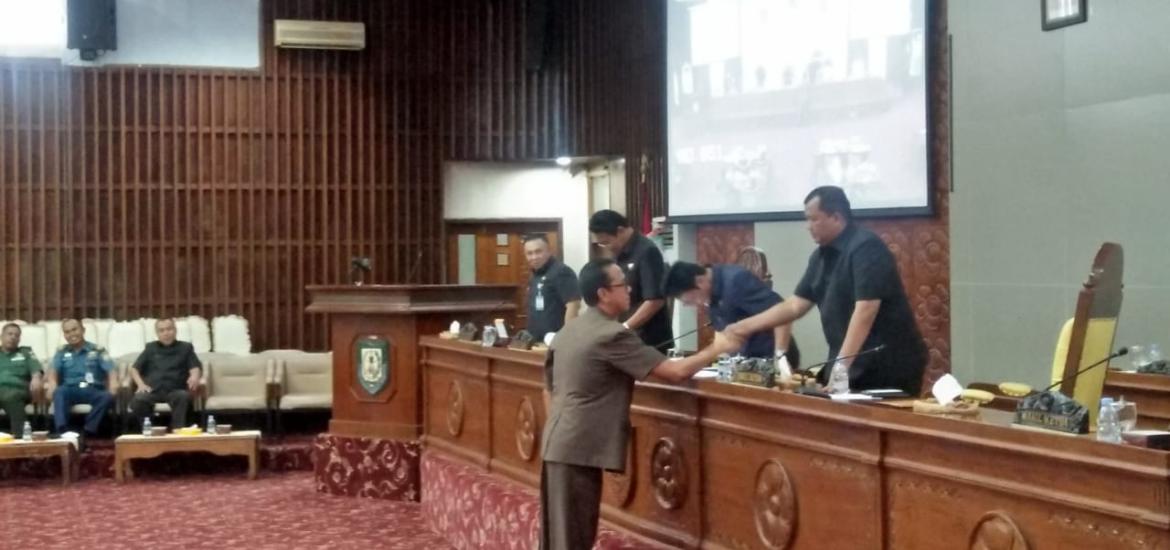 Paripurna Laporan Pansus Terkait 2 Raperda dan Reses