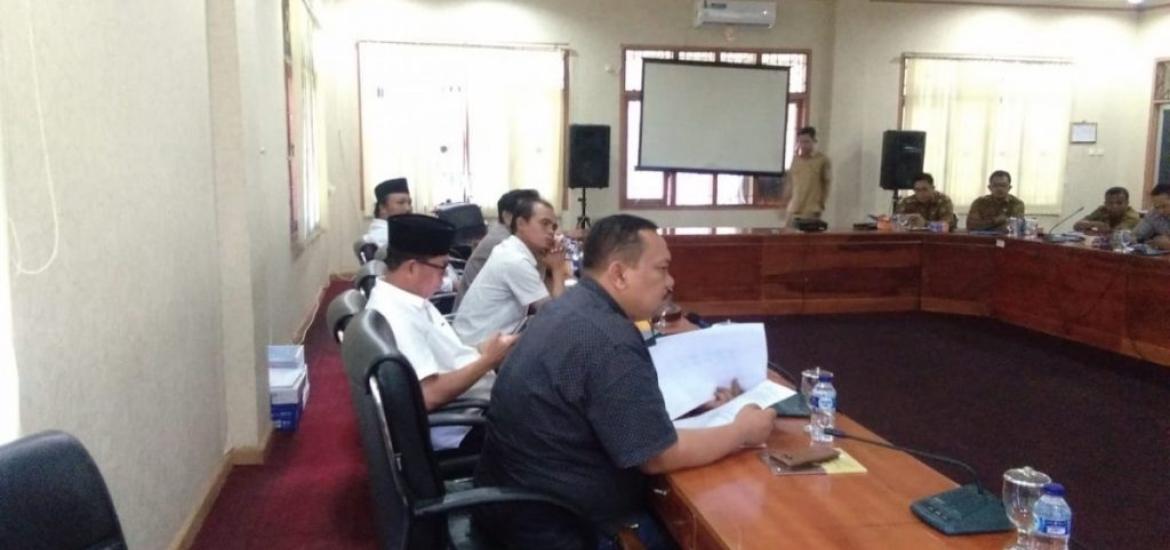 DPRD Kota Bengkulu menggelar Terkait Tindak Lanjut Laporan Hasil Uji Kelayakan Struktur PTM Bengkulu
