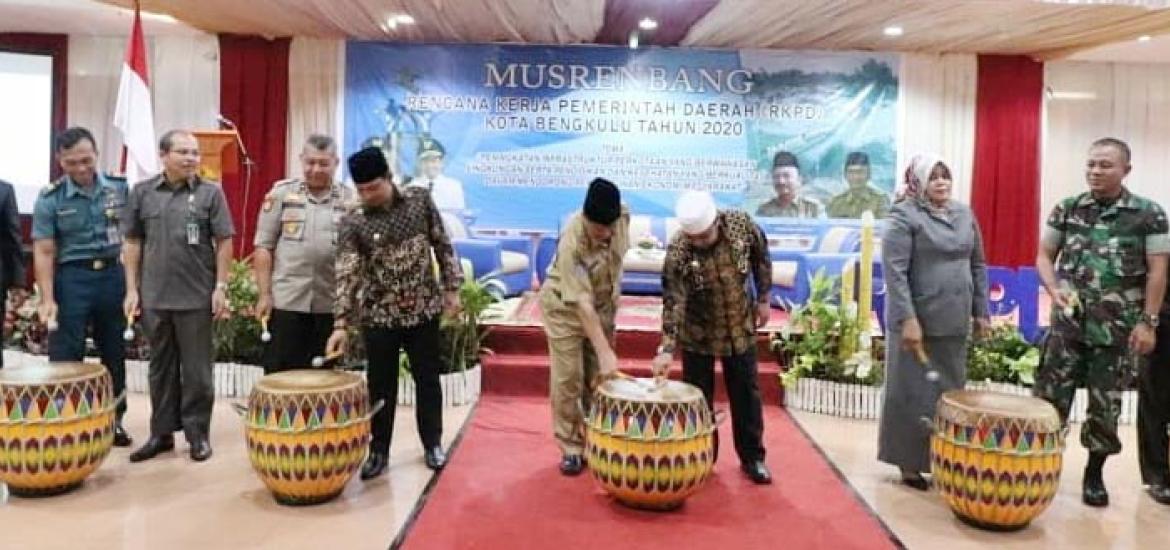 Pemkot Bengkulu menggelar Musrenbang Rencana Kerja Pemerintah Daerah (RKPD) Kota Bengkulu 2020