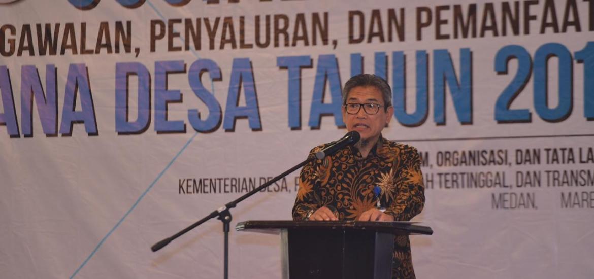 Staf Ahli Bidang Pengembangan Wilayah Kemendes PDTT, Conrad Hendarto