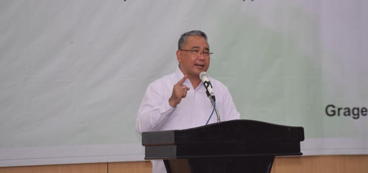 Menteri Eko memberikan arahan dalam Pemangku Kepentingan tentang Prioritas Penggunaan Dana Desa di Kota Bengkulu