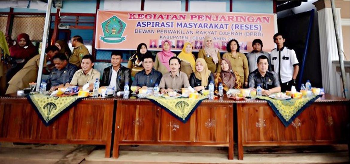 Reses Dewan Lebong dalam rangka menjaring aspirasi di Dapil III