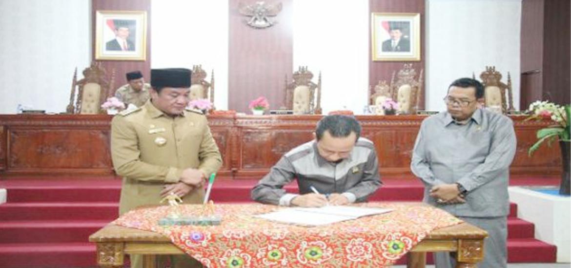 Rapat Paripurna Penyampaian Nota Pengantar LKPJ Bupati 2018