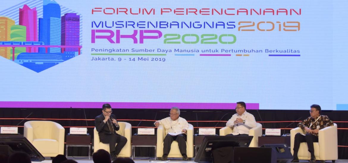 Forum Perencanaan Musrenbangnas 2019 untuk Menyusun RKP 2020