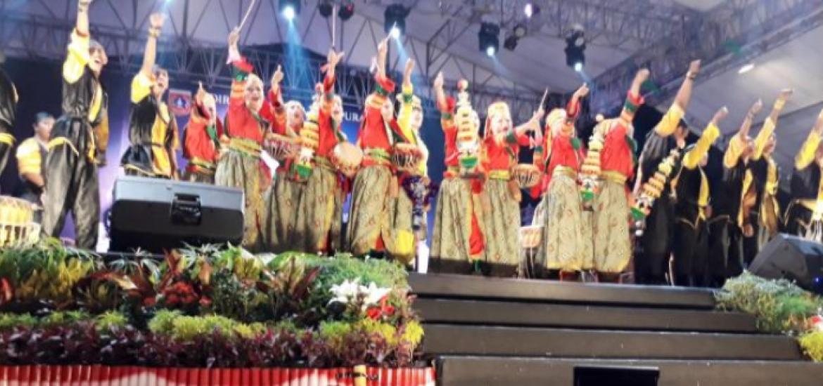 Tari Kreasi oleh SMKN 5 kota bengkulu