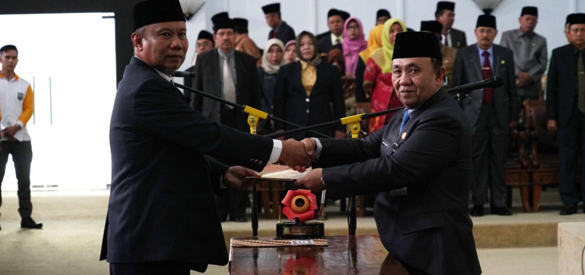 Pelantikan dan Pengambilan Sumpah Eselon 3 da 4 Provinsi Bengkulu
