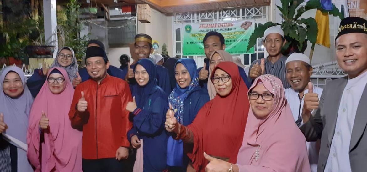 Wakil Walikota Bengkulu Dedy Wahyudi menghadiri malam puncak kegiatan HUT RI di Jalan Enggang Lingkar Barat