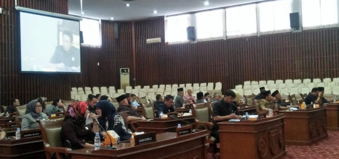 Rapat Paripurna DPRD Provinsi Bengkulu 9/9/2019