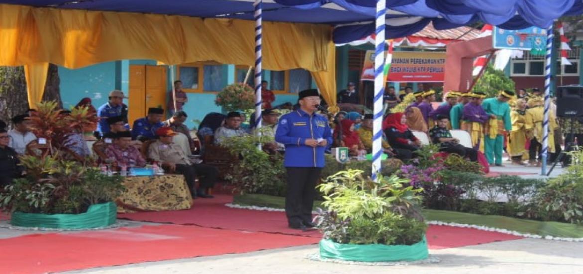 Pengukuhan SANS dan Tagana Kabupaten Kepahiang