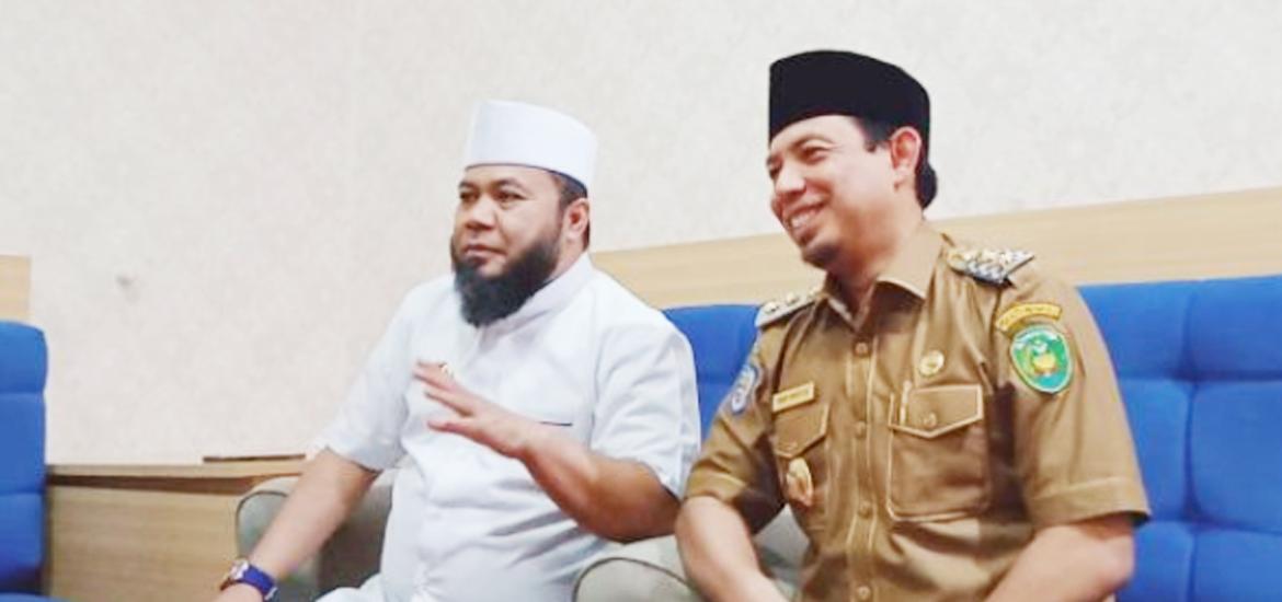 Walikota Helmi Hasan dan Wakil Walikota Dedy Wahyudi