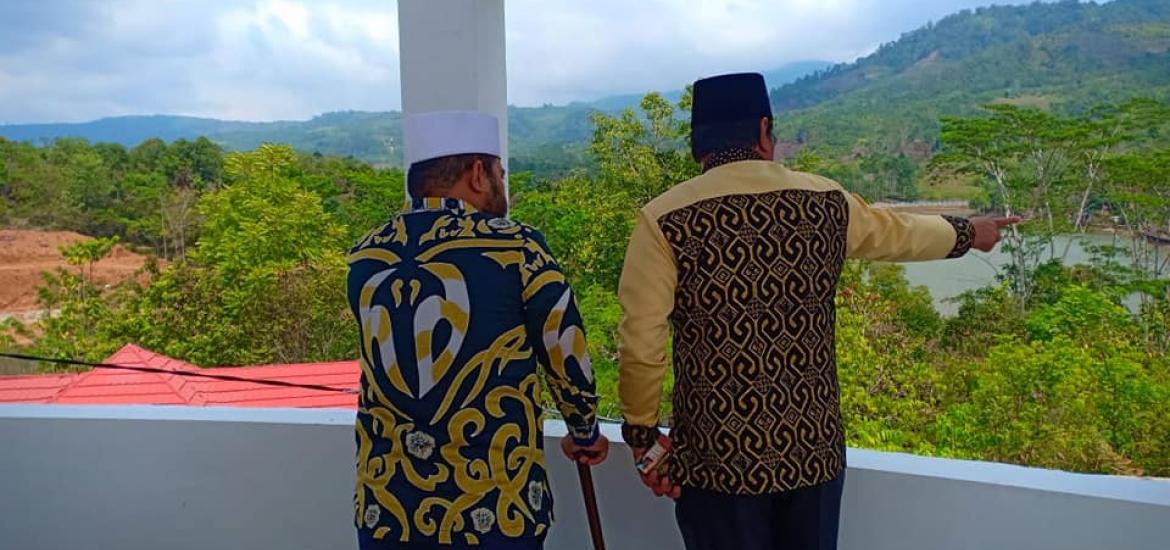 Walikota Bengkulu Helmi Hasan bersama Bupati Lebong Rosjonsyah 