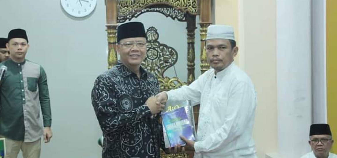 Safari Subuh di masjid Salam Ibul  Bengkulu Selatan saat Kunker