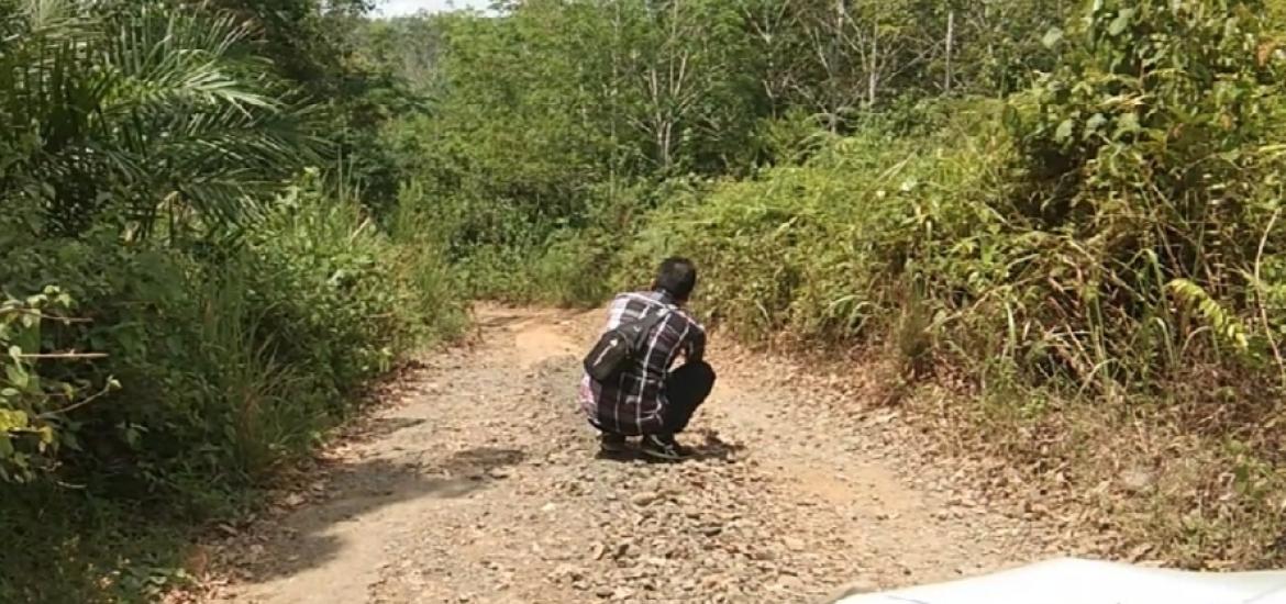 Jalan Desa di Bengkulu Utara